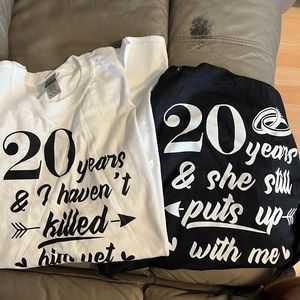 Funny anniversary shirts